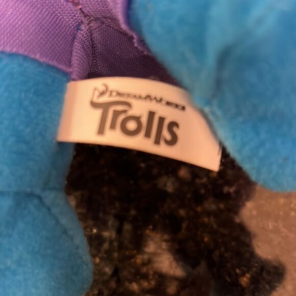 The Toy Factory Dreamworks Trolls 2016 Plush Blue Hair Doll Stuffed Toy … - Picture 4 of 5